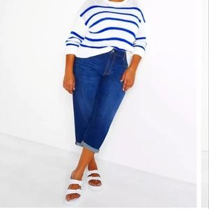 NWOT Lane Bryant Signature Fit Mid-Rise Boyfriend Jeans 38/40